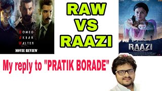 RAW VS RAAZIMY REPLY TO PRATIK BORADE [upl. by Anifur708]