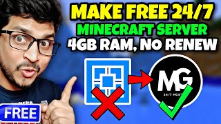 How To Make Free 247 Minecraft Server Without any Queue  Best Free 247 Minecraft Server Hosting 😍 [upl. by Iatnahs193]