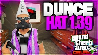 AVOIR LE BONNET DANE SUR GTA ONLINE 139  DUNCE HAT 139 [upl. by Amekahs944]