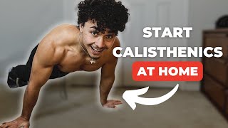 How to Start Calisthenics at Home For Beginners No Equipment [upl. by Furgeson194]