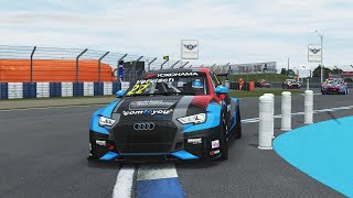 rFactor 2  Albi GP  Audi RS3 LMS TCR [upl. by Talbot]