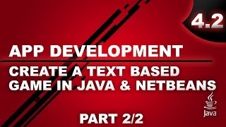 Make a Text Based Game in Java and Netbeans  Part 22 [upl. by Subak]