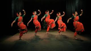 Navarathri dance cover AMBHA SAMBHAVI our heart full thanks to VIDHWAN MSSUKHI JI [upl. by Trab407]