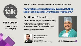 Revolutionary Advances in Hepatobiliary Surgery Dr Hitesh Chavdas Insights on Cancer Treatment [upl. by Ahter]