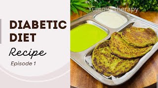 Diabetic recipes  Diabetic meal plans  Moong dal Pancakes ​⁠Yummytherapy [upl. by Arriaet]