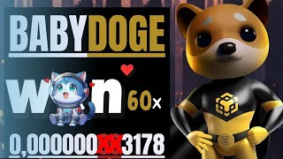 🔥BABY DOGE COIN  WEN TOKEN SOLANA COM POTENCIAL PARA 60X🔥babydogecoin babydoge shibainu pepe [upl. by Vonny673]