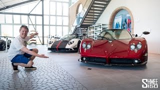 The £100 MILLION Pagani Collection [upl. by Alyehs908]