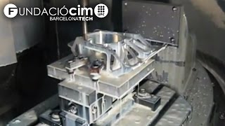 Mecanizado CNC de 5 ejes DMG 50 evo con TopSolid CAM [upl. by Alenson]