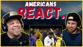 AMERICANS REACT TO RAVINDRA JADEJAS FIELDING BRILLIANCE BEST CATCHES amp RUNOUTS REAL FANS SPORTS [upl. by Ianteen]