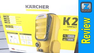 Karcher K2 Compact Pressure Washer Review [upl. by Smalley]