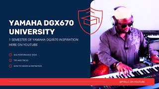 Yamaha DGX 670 UNIVERSITY DGX  The Secret Weapon for Experimental Musicians [upl. by Nohsram953]