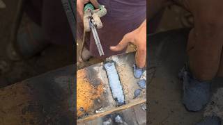 Two rods joint for Root welding new ideas shorts welding ideas method [upl. by Llesirg98]