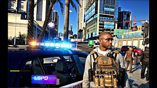 GTA Mzansi  Playing GTA 5 As A POLICE OFFICER  Unmarked mini car Patrol  No20 [upl. by Hoag]