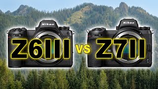 Nikon Z6III vs Nikon Z7II  Image Quality Review [upl. by Somerset]