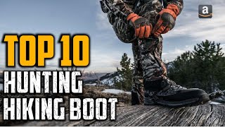 Top 10 Best hunting hiking boot In 2024 [upl. by Onibag701]