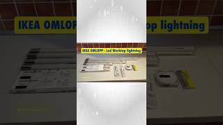 How to Install Under Cabinet LED Lighting diy ledlights kitchenlighting led ikea OMLOPP [upl. by Elatia]