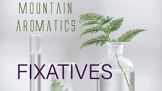 Fixatives in the Kit  Creating Your Own Perfume at Home [upl. by Esilrac]