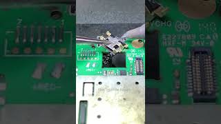 Charging Connector Change technology mobilerepair 1 [upl. by Ayrad]