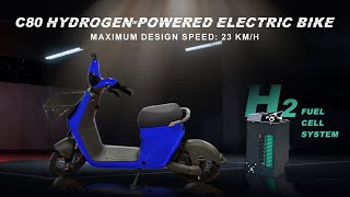 C80 HydrogenPowered Electric Bike Sustainable Efficient and Easy to Use [upl. by Aldrich]