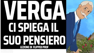 Giovanni Verga ci spiega il Verismo e il suo pensiero [upl. by Aelyak]