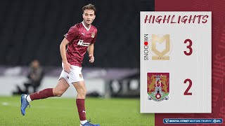 HIGHLIGHTS MK Dons 3 Northampton Town 2 [upl. by Anelav]