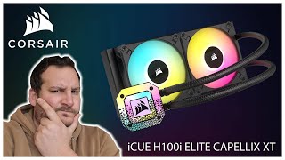 CORSAIR iCUE H100i ELITE CAPELLIX XT toute la puissance des diodes CAPELLIX [upl. by Klemperer781]