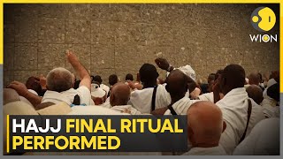 Pilgrims commence the final rites of Hajj as Muslims celebrate Eid alAdha  WION [upl. by Uphemia52]