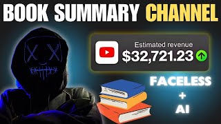 How to create Book Summary Videos for Youtube faceless channel Youtube  Amazon Affiliate [upl. by Vaughan]