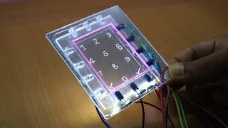 how to make touch screen keypad display at your home [upl. by Norag]