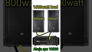 ahuja 10000 watt amplifier price  ahuja dj djsetup viral youtubeshorts shortsfeed ytshorts [upl. by Phira]