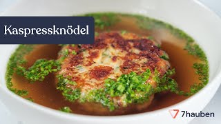 Kaspressknödelsuppe  Wirtshausküche mit Andreas Döllerer  7hauben [upl. by Haduhey591]