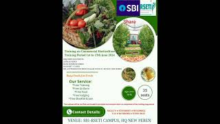 SBIRSETI PerenFree residential training programmeCommercial Horticulture New Peren HQ [upl. by Ardnuas]