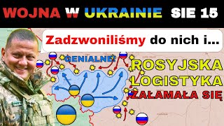 15 SIE Katastrofa Kurska Ukraińcy Blokują i NISZCZĄ Rosyjskie Posiłki Wojna w Ukrainie Wyjaśniona [upl. by Hakon916]