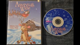 Opening and Closing to Annabelles Wish 2001 DVD [upl. by Narrat]