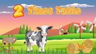 The 2 Times Table Song Multiply by 2  Silly School Songs [upl. by Solohcin157]