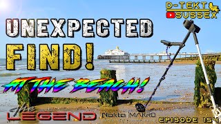 How did THAT get on the beach  Nokta Makro Legend  Update 109  Metal Detecting  Episode 154 [upl. by Claudell]