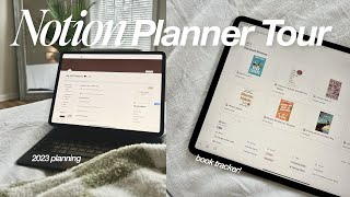 Get Organized With Notion in 2023 💻 Notion Planner Tour amp Widget Tutorial [upl. by Vorster858]