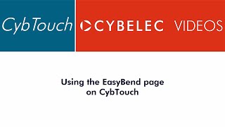 EasyBend on CybTouch [upl. by Biondo]