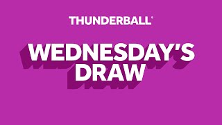 The National Lottery Thunderball draw results from Wednesday 10 January 2024 [upl. by Nepets]