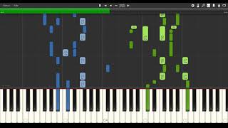 Goldenrod City  Pokemon GoldSilverCrystal PIANO TUTORIAL [upl. by Stanhope468]