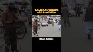 MASSIVE civilian parade in Afghanistan What a day lordmiles shorts [upl. by Annyahs]