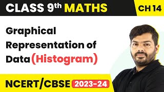 Graphical Representation of Data Histogram  Class 9 Maths Chapter 14 [upl. by Encratis]