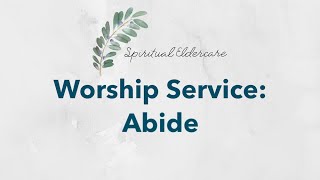 Dementiafriendly nondenominational church service Abide [upl. by Cardon]