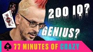 77 Minutes Of Phil Laak Confusing His Opponents ♠️ PokerStars [upl. by Wrench]