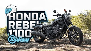 2024 Honda Rebel 1100 review Honda’s P650000 liter bike tested  Top Gear Philippines [upl. by Styles180]