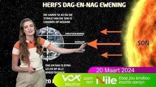 20 Maart 2024  Vox Weather Weervoorspelling saam met Nile [upl. by Inanak458]