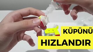 Rubik Küp Nasıl Yağlanır Bakımı Nasıl Yapılır [upl. by Piper122]