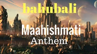 Baahubali  Maahishmati Anthem for Asgard [upl. by Douglas544]