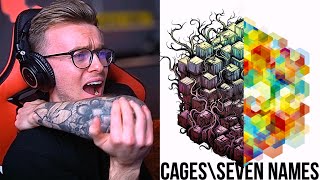 Album FINALE  Tesseract  Cages\Seven Names  First REACTION [upl. by Tyrrell]