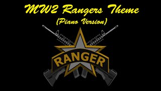 Modern Warfare 2 Army Rangers Victory Theme Piano Version wSheet Music [upl. by Norty]